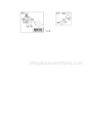 Carburetor Diagram and Parts List for 319775-0110-E1  Briggs and Stratton Engine